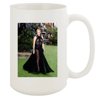 Charlize Theron 15oz White Mug