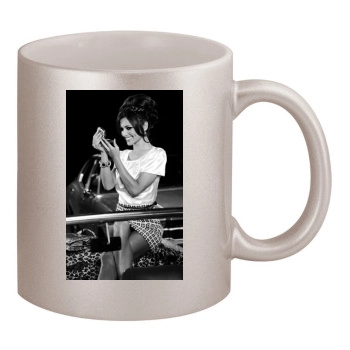 Cheryl Cole 11oz Metallic Silver Mug