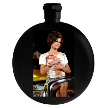 Cheryl Cole Round Flask