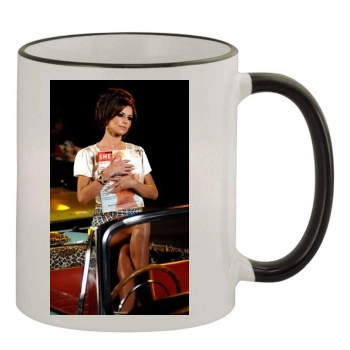 Cheryl Cole 11oz Colored Rim & Handle Mug