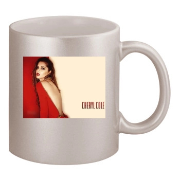 Cheryl Cole 11oz Metallic Silver Mug