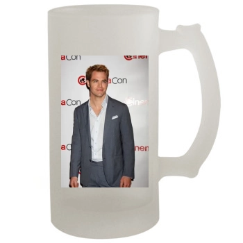 Chris Pine 16oz Frosted Beer Stein