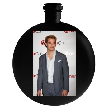 Chris Pine Round Flask