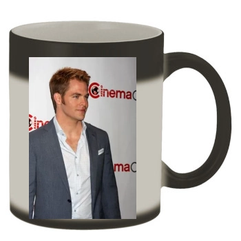 Chris Pine Color Changing Mug