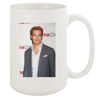 Chris Pine 15oz White Mug