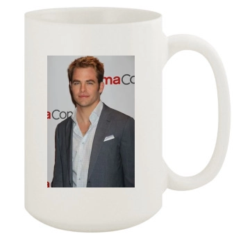 Chris Pine 15oz White Mug