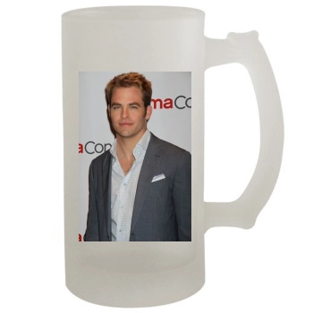 Chris Pine 16oz Frosted Beer Stein