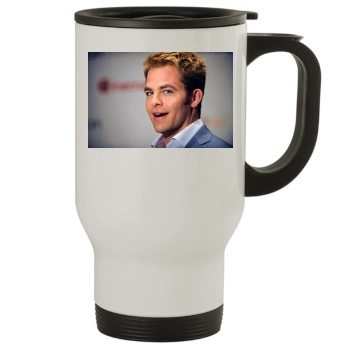 Chris Pine Stainless Steel Travel Mug