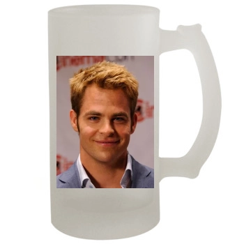 Chris Pine 16oz Frosted Beer Stein