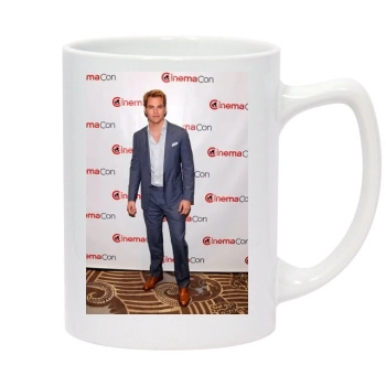 Chris Pine 14oz White Statesman Mug