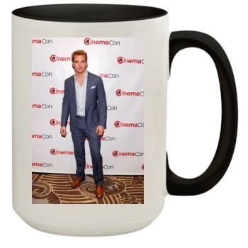 Chris Pine 15oz Colored Inner & Handle Mug