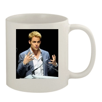 Chris Pine 11oz White Mug