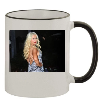 Christina Aguilera 11oz Colored Rim & Handle Mug