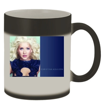 Christina Aguilera Color Changing Mug