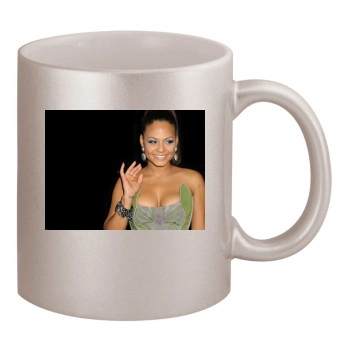 Christina Milian 11oz Metallic Silver Mug