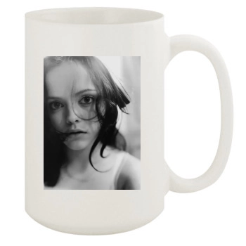 Christina Ricci 15oz White Mug