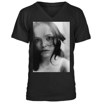 Christina Ricci Men's V-Neck T-Shirt