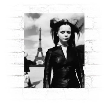 Christina Ricci Metal Wall Art