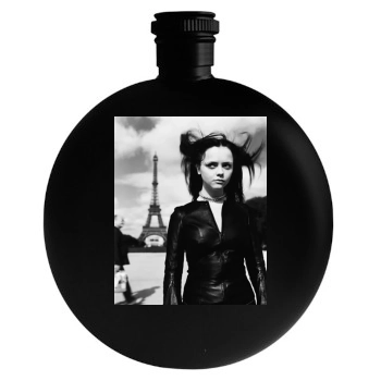 Christina Ricci Round Flask