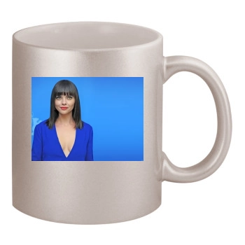 Christina Ricci 11oz Metallic Silver Mug