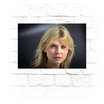 Clemence Poesy Metal Wall Art