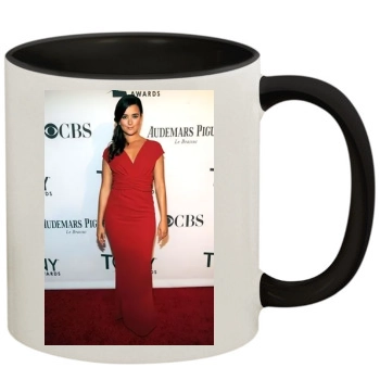 Cote De Pablo 11oz Colored Inner & Handle Mug