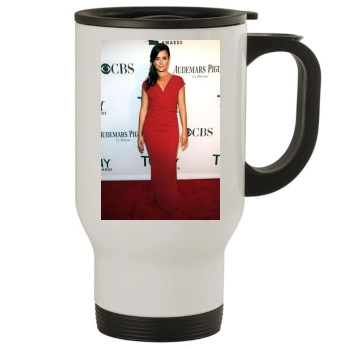 Cote De Pablo Stainless Steel Travel Mug