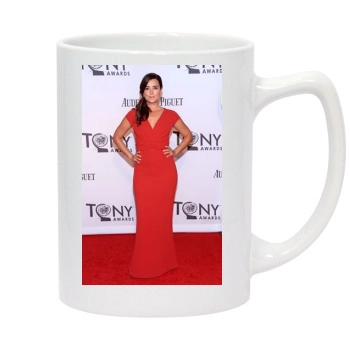 Cote De Pablo 14oz White Statesman Mug