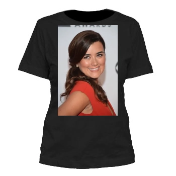 Cote De Pablo Women's Cut T-Shirt