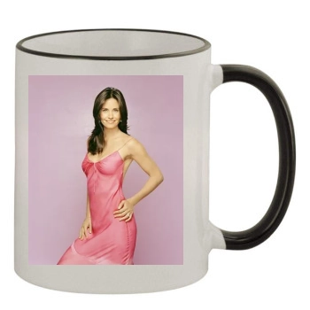 Courteney Cox 11oz Colored Rim & Handle Mug