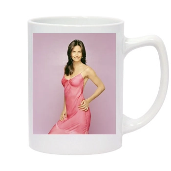 Courteney Cox 14oz White Statesman Mug