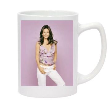 Courteney Cox 14oz White Statesman Mug