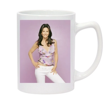 Courteney Cox 14oz White Statesman Mug