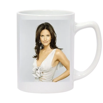 Courteney Cox 14oz White Statesman Mug