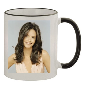 Courteney Cox 11oz Colored Rim & Handle Mug