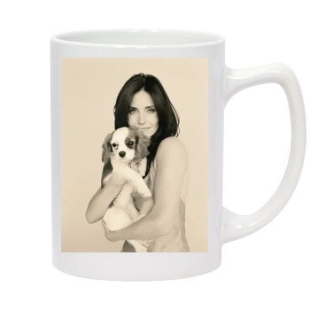 Courteney Cox 14oz White Statesman Mug