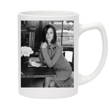 Courteney Cox 14oz White Statesman Mug