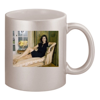 Courteney Cox 11oz Metallic Silver Mug