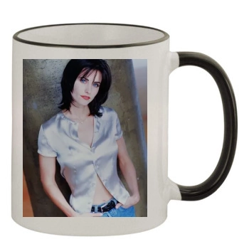 Courteney Cox 11oz Colored Rim & Handle Mug