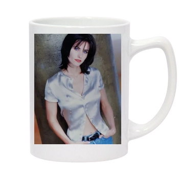 Courteney Cox 14oz White Statesman Mug