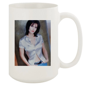 Courteney Cox 15oz White Mug