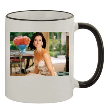 Courteney Cox 11oz Colored Rim & Handle Mug