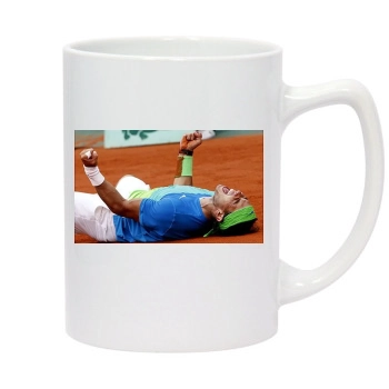 Rafael Nadal 14oz White Statesman Mug