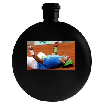 Rafael Nadal Round Flask