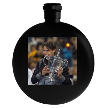 Rafael Nadal Round Flask