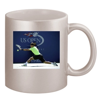 Rafael Nadal 11oz Metallic Silver Mug