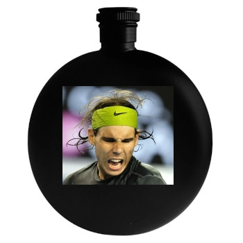 Rafael Nadal Round Flask