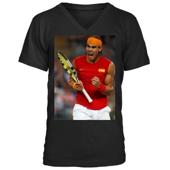 Rafael Nadal Men's V-Neck T-Shirt