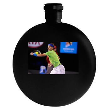 Rafael Nadal Round Flask