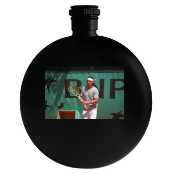 Rafael Nadal Round Flask